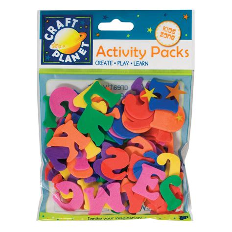 CRAFTY FOAM ASSORTED LETTERS - Play Resource