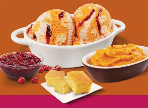 Baskin-Robbins Debuts New Thanksgiving-Flavored Ice Cream