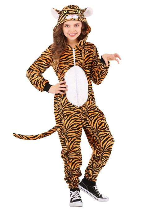 Tiger Onesie Kid's Costume