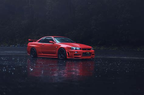 Red Nissan Skyline Wallpapers - Top Free Red Nissan Skyline Backgrounds ...