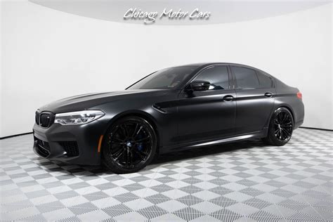 Used 2019 BMW M5 COMPETITION EXECUTIVE PACKAGE FROZEN BLACK METALLIC FULL PPF SPORT EXHAUST For ...