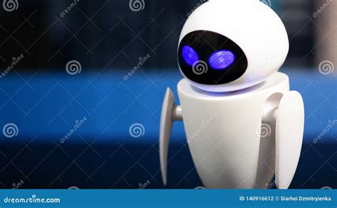 Robot Android Eva Character from Animation Movie WALL-E by Disney and Pixar Studio Editorial ...