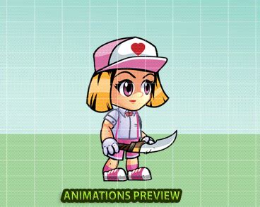 Ailyn 2D Game Character Sprites #Ad #Game, #AD, #Ailyn, #Sprites, #Character Shooting Games ...
