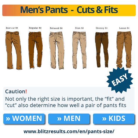 Pants Size Conversion Charts + Sizing Guides for Men & Women (2023)