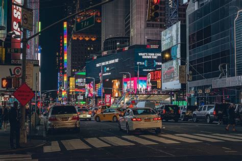 The Busy Downtown New York · Free Stock Photo