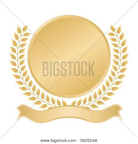 Blank Gold Seal Vector & Photo (Free Trial) | Bigstock