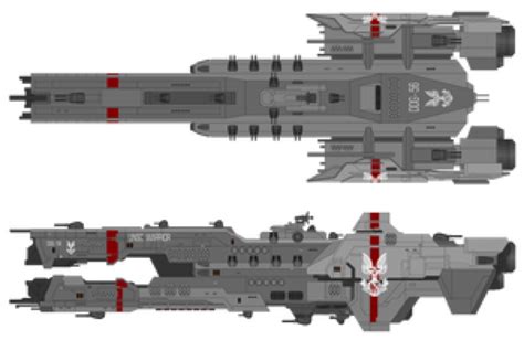 Halo Warrior-class destroyer by SplinteredMatt on @DeviantArt Space ...