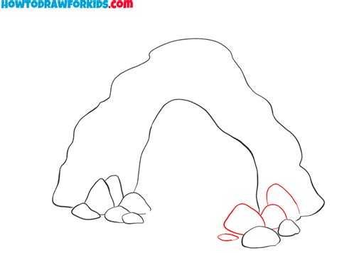 How to Draw a Cave - Easy Drawing Tutorial For Kids