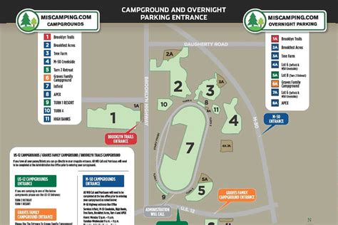 Maps - Michigan International Speedway