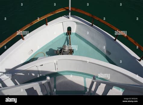 Bow of a boat Stock Photo - Alamy