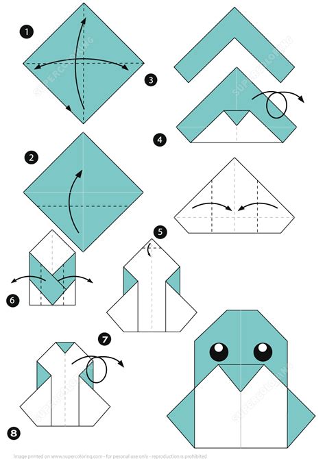 Easy Printable Origami Instructions