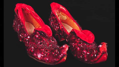 Judy Garland test Ruby Slippers & dress from The Wizard of Oz offered at Debbie Reynolds The ...