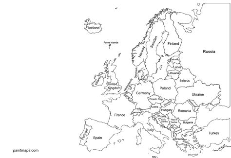 Mapa Del Mundo De Europa En Blanco Y Negro Mapa En Blanco Mapa Png | Porn Sex Picture