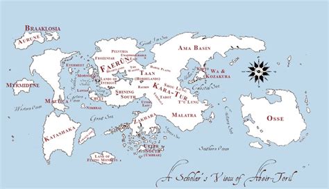 Abeir-Toril map | Fantasy world map, Dnd world map, Forgotten realms