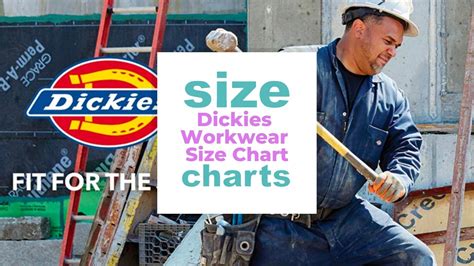 What Is My Dickies Workwear Size? (Charts Included) - Size-Charts.com - When size matters