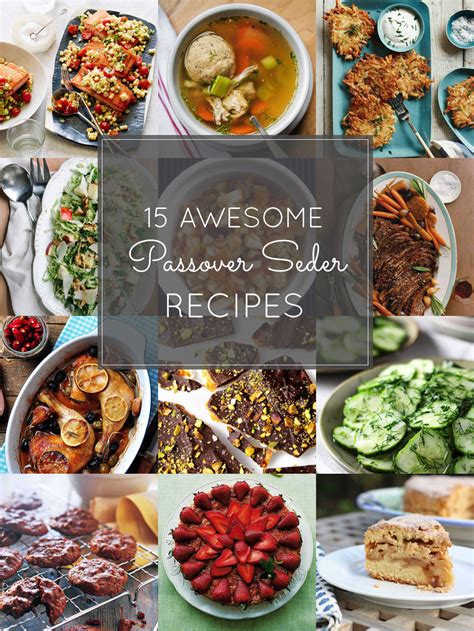 15 Favorite Passover Seder Recipes | Glitter, Inc.