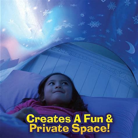 New Innovative Magical Dream Tents Kids Pop Up Bed Tent With Light Playhouse Winter Wonderland ...