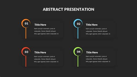 Google Slides Abstract Presentation Template - SlideKit