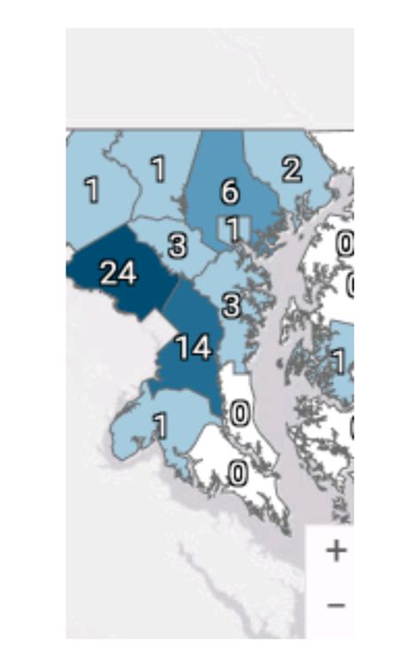 March 18 2020. Maryland Coronovirus map : r/Coronavirus_Baltimore