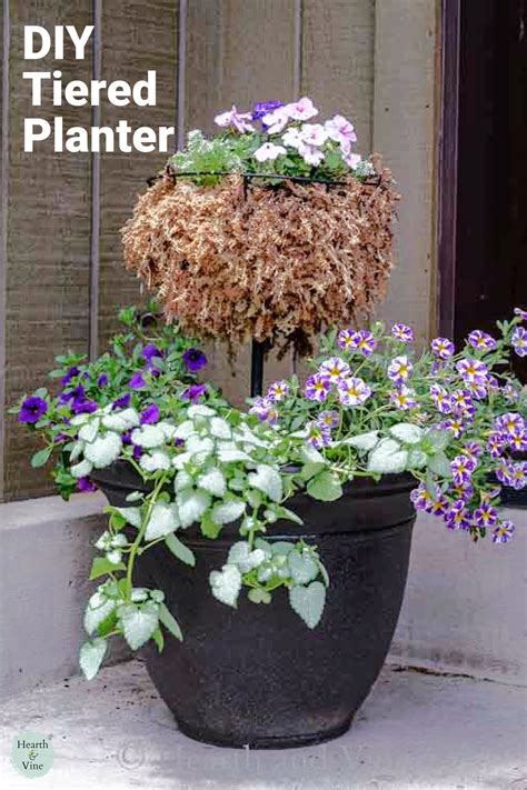 DIY Tiered Planter Project | Hearth and Vine