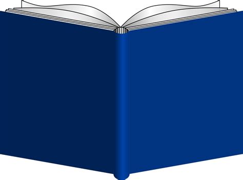 Blue open book vector – Free PSD,Vector,Icons