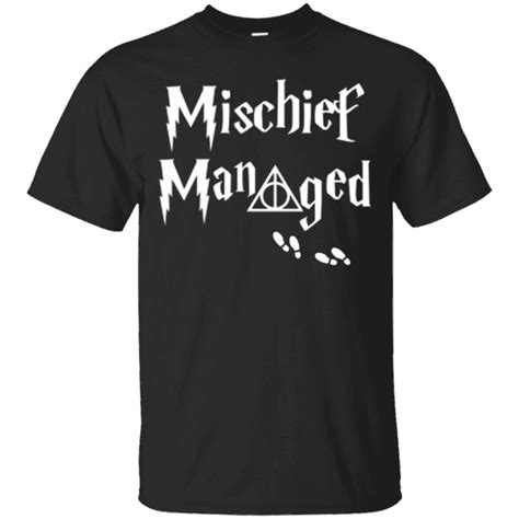 Mischief Shirt Mischief Managed Shirt Mischief | Pilihax