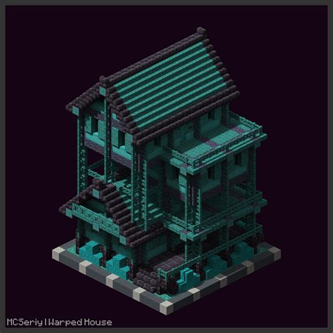 Warped House : r/Minecraftbuilds