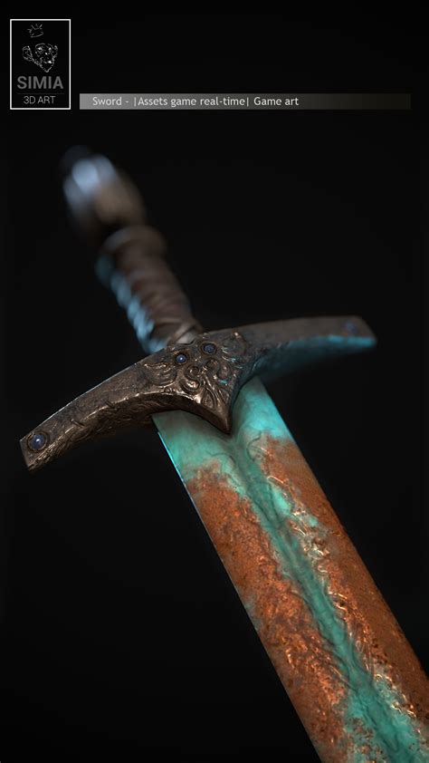 my copper sword(low poly) — polycount