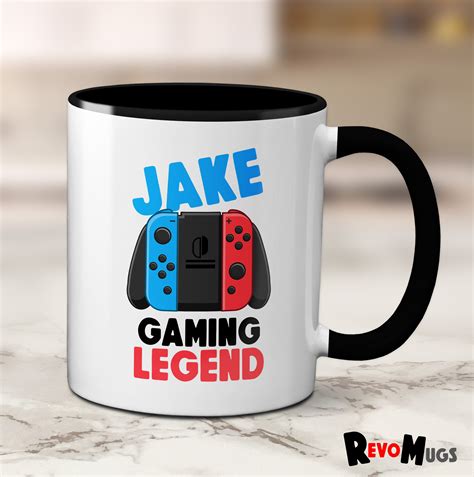 Personalised Gaming Legend Gaming Mug Gamer Gift - Etsy UK