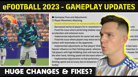 eFootball 2023 | All GAMEPLAY UPDATES - BREAKDOWN - YouTube