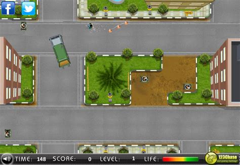 Garbage Truck Drive - Play Online on Flash Museum 🕹️