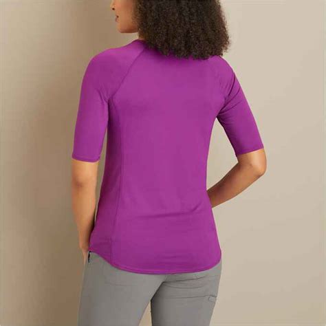 Women's Armachillo Air Out Elbow Sleeve T-Shirt | Duluth Trading Company