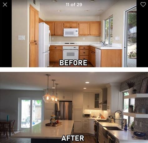 Galley Kitchen Before And After