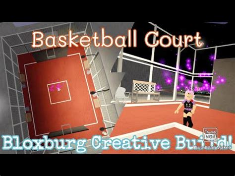 How to Build a Basketball Court in Bloxburg! (Creative Builds Ep2 ...