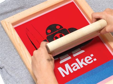 Simple Silk-Screen Printing Using a Vinyl Cutter | Make: