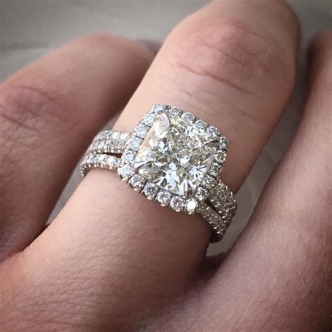 Our 10 Favorite Square Cushion Cut Engagement Rings | Diamond Mansion