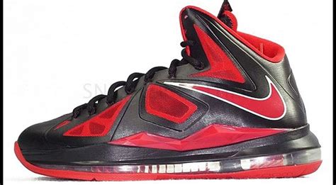 The Shadow League | Sneaker Closet: Nike Lebron X (Black/University Red ...