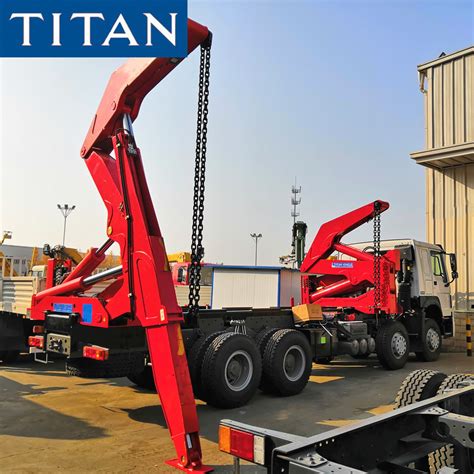 TITAN side loader 20ft container side lifter truck trailer for sale