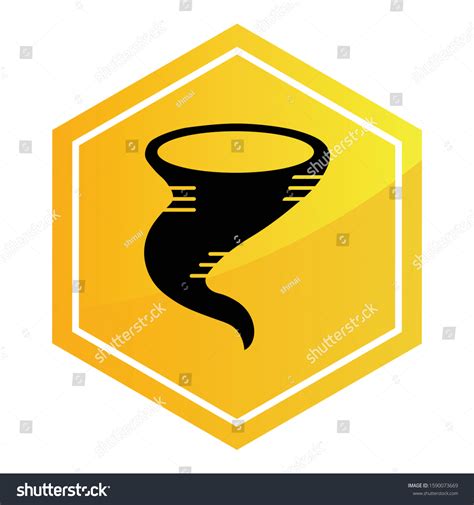 Tornado Warning Alert Sign Tropical Cyclone Stock Vector (Royalty Free) 1590073669 | Shutterstock