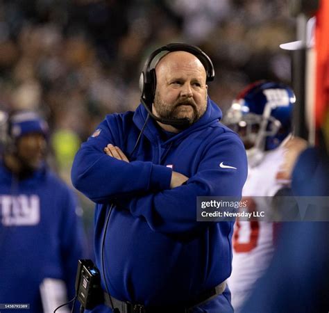 New York Giants head coach Brian Daboll during the NFC divisional ...