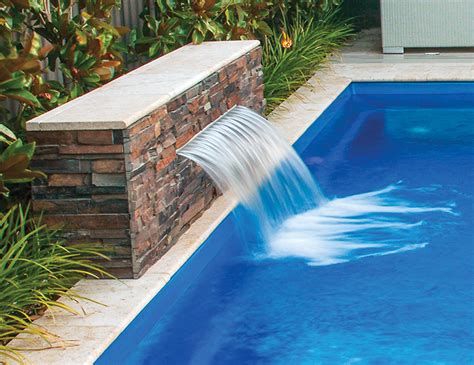 The Waterwall Water Feature & Pool Accessory - Leisure Pools USA