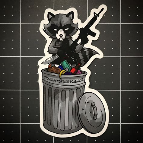 Trash Can Sticker