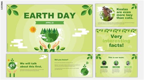 Earth Day Google Slides Template