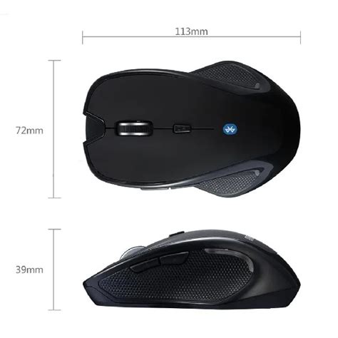 Etmakit new Mini Wireless Bluetooth 3.0 6D 1600DPI Optical Gaming Mouse ...