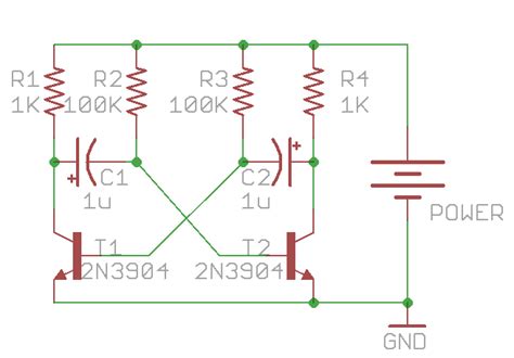 capacitor - Understanding a 2 transistor oscillator? - Electrical ...