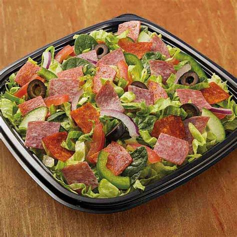 Check out the variety of options available on the SUBWAY® chopped salad ...