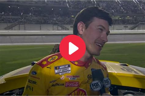 Joey Logano on Daytona 500 Finish: "Second Is the Worst, Man"