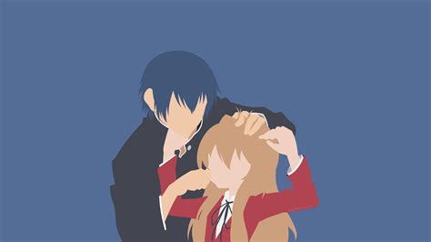 Download Ryuuji Takasu Taiga Aisaka Anime Toradora! 4k Ultra HD Wallpaper by ncoll36