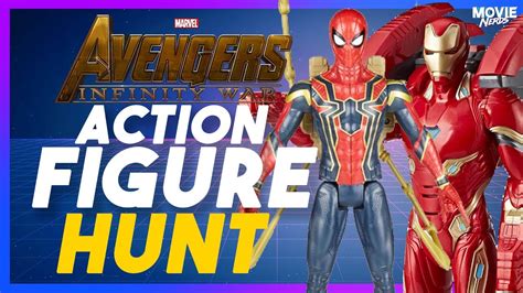 Avengers Infinity War Action Figures Hunt - YouTube