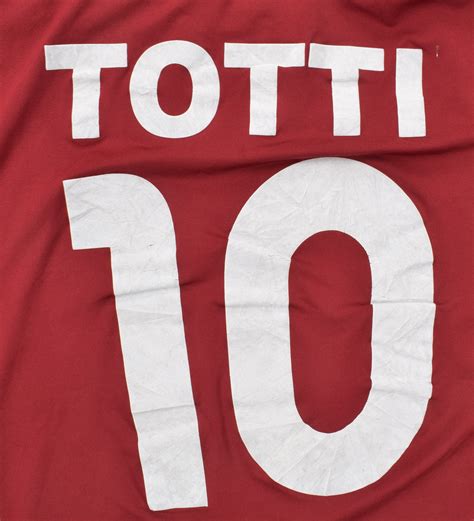 2006-07 AS ROMA *TOTTI* SHIRT L Football / Soccer \ European Clubs ...